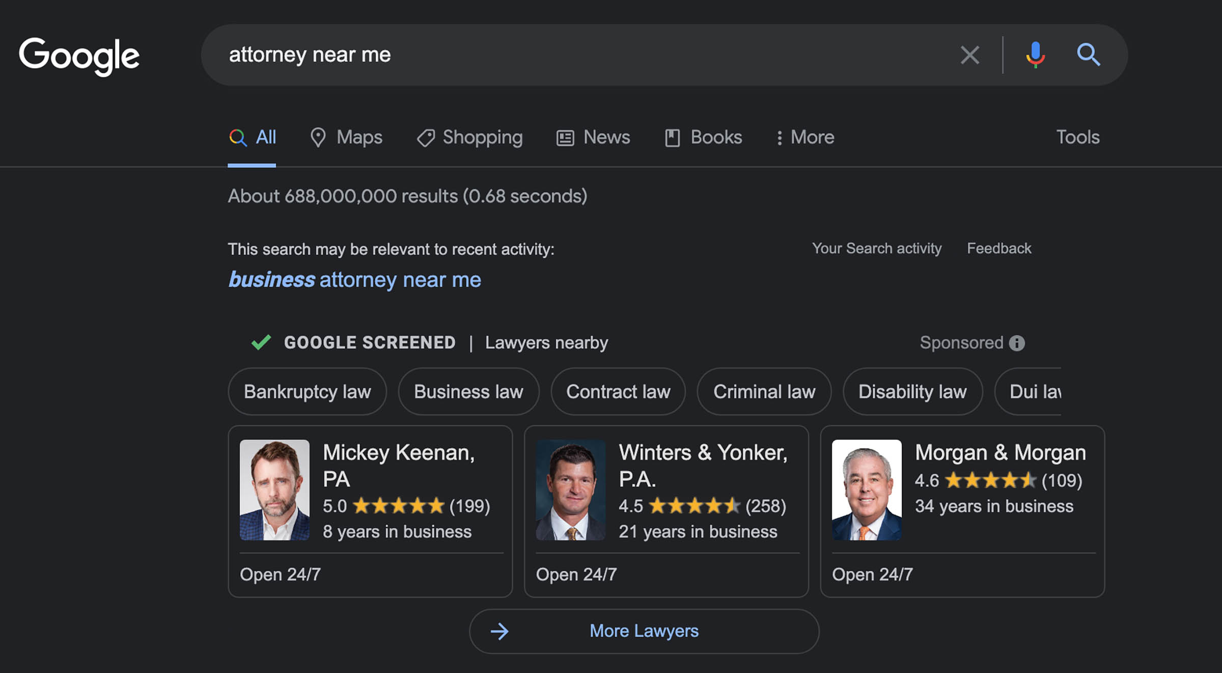 Google Screened Specialist