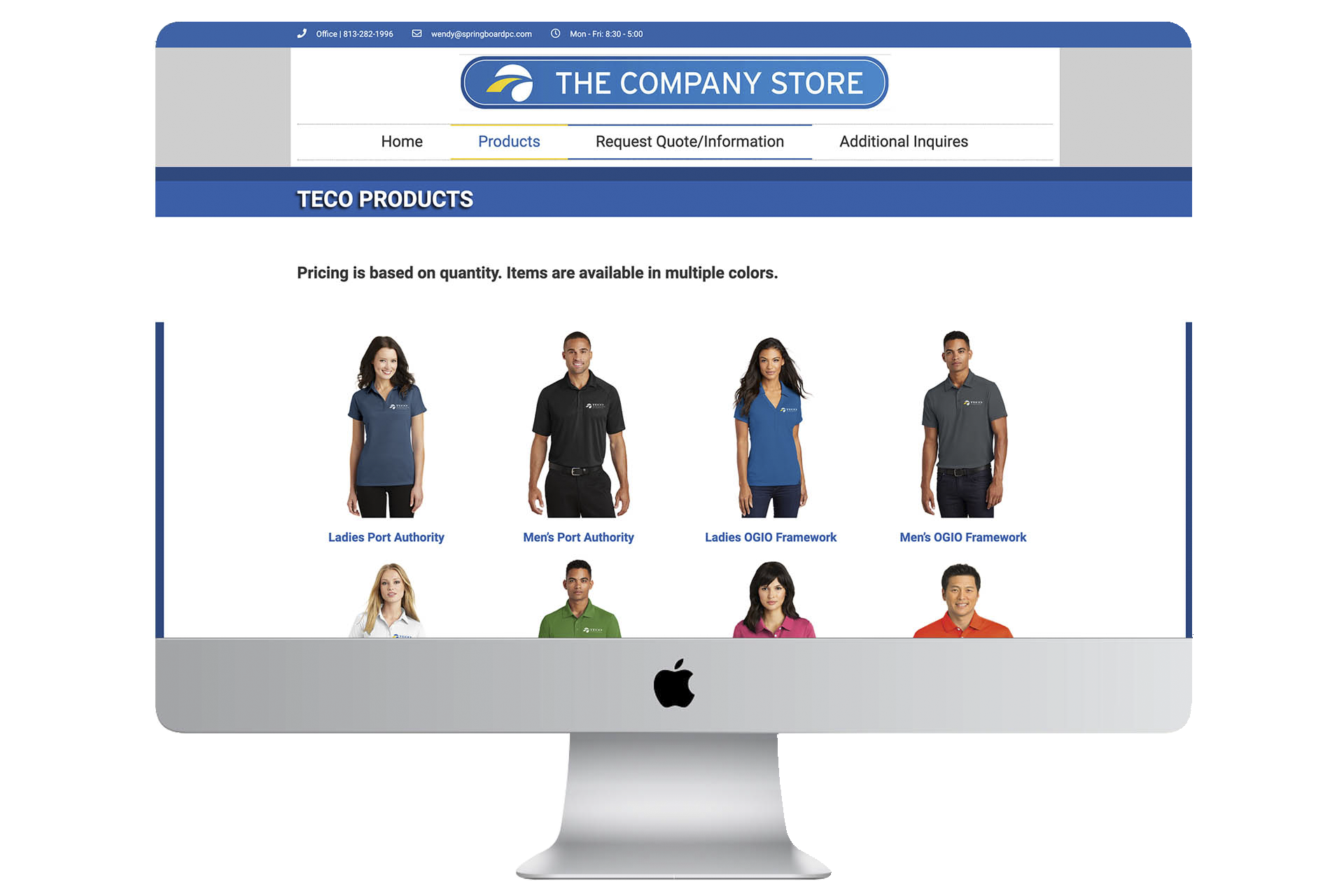 TECO Promotional Informational Website
